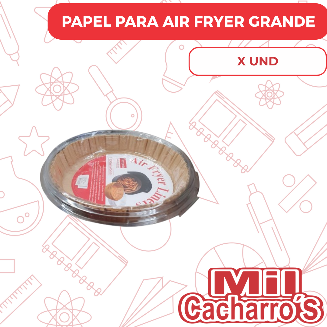 Papel Para Air Fryer Grande