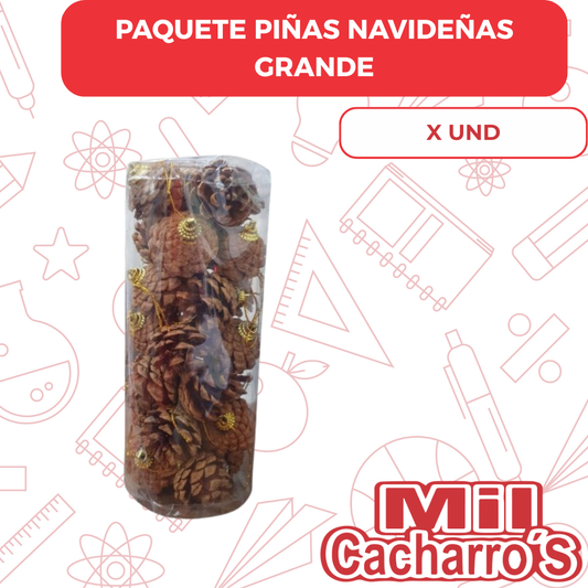 Paquete Piñas Navideñas Grande