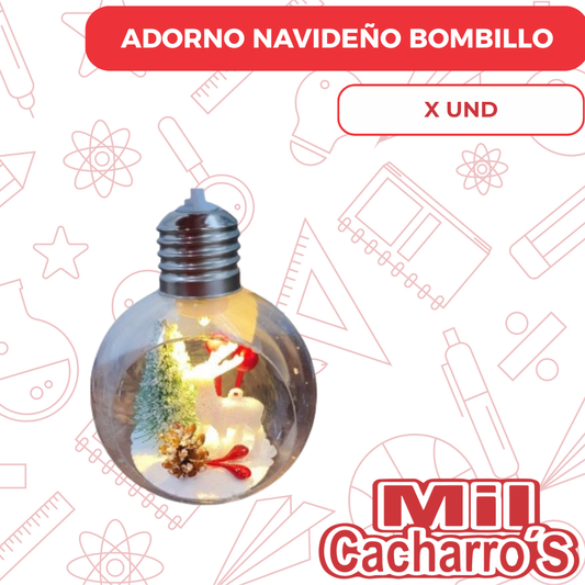 Adorno Navideño Bombillo