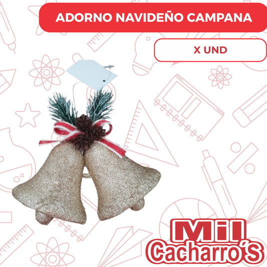 Adorno Navideño Campana