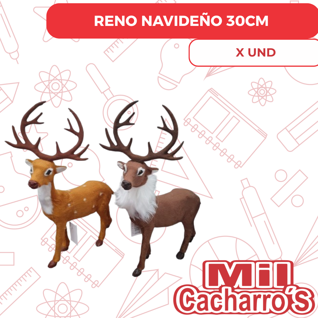 Reno Navideño 30CM