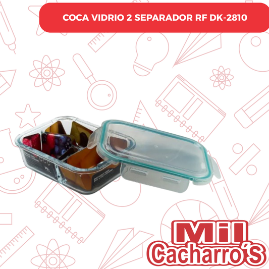 Coca De Vidrio 2 Separador RF DK-2810
