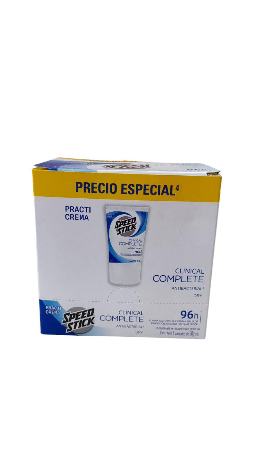 Caja Desodorante Clinical Speed Stick 6 UND X2 Cajas