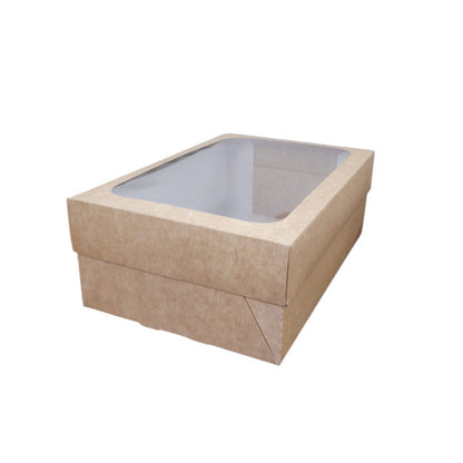 Caja Mediana Con Acetato X6 Unidades