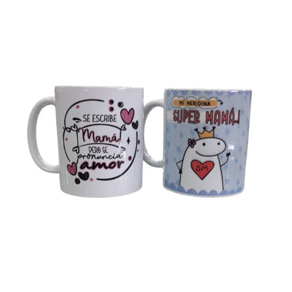 Pocillo Mug Surtido Dia De Las Madres X12 Unidades